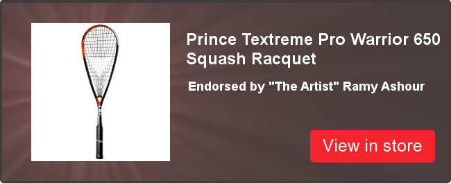 Prince Textreme Pro Warrior 650 Squash Racquet