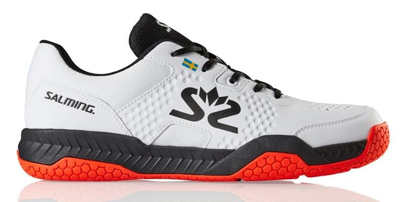 Salming-Hawk-Court-Men-White-Black-New-Flame-Red-Indoor-Court-Shoes-800x400-1